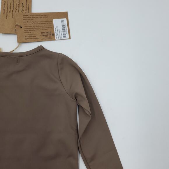 The Simple Folk The Swim Top in Stone Size 6-9 Months - Picture 7 of 10